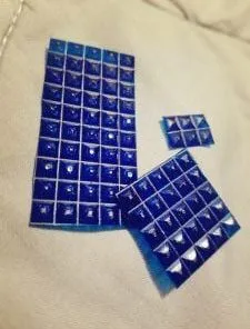 Colorful Gel Tabs LSD arranged neatly, showcasing their unique texture and design, perfect for those seeking a vibrant psychedelic experience.
