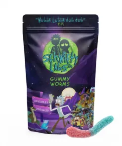 Assorted LSD gummies in vibrant colors, beautifully displayed, offering a tasty and fun way to enjoy a psychedelic experience.