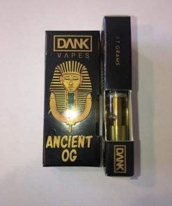 Ancient OG Dank Vapes Premium Cannabis Vape Cartridge